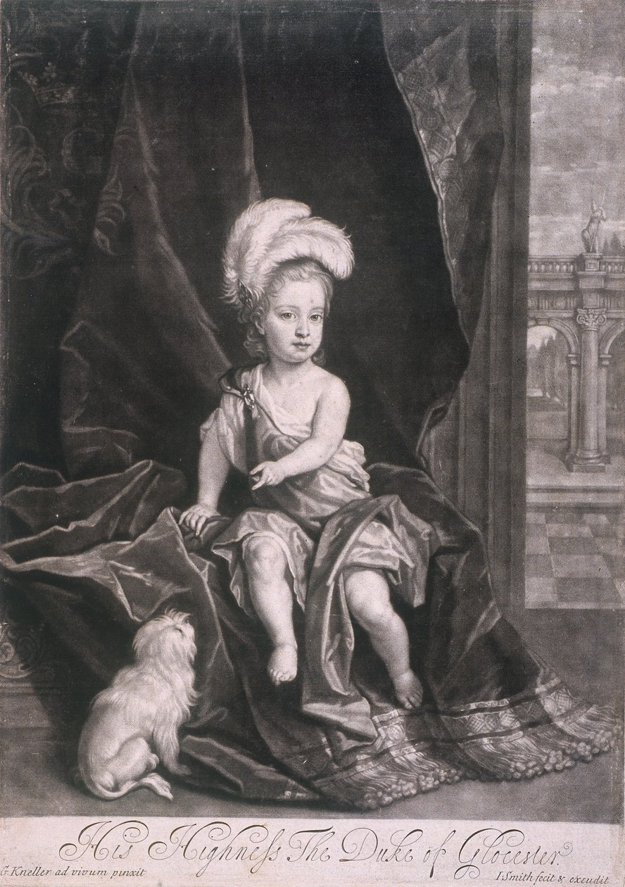 William, vévoda z Gloucesteru, jako dítě, c1720 od Joseph Smith