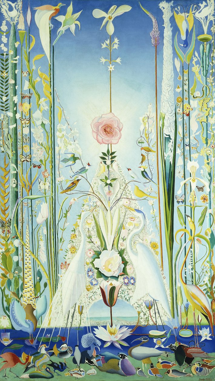 Apoteóza růže od Joseph Stella