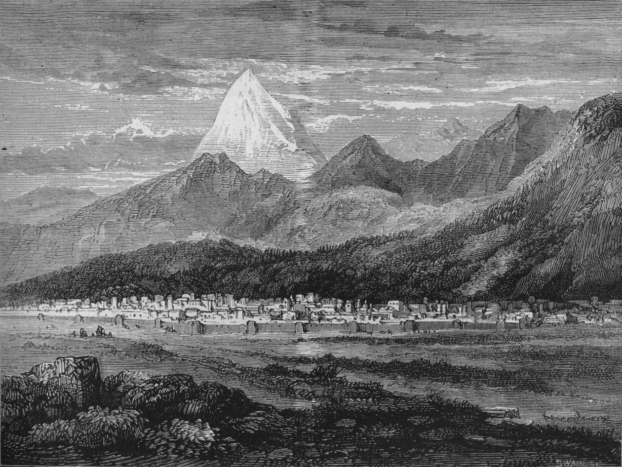 Teherán, c1880 od Joseph Swain