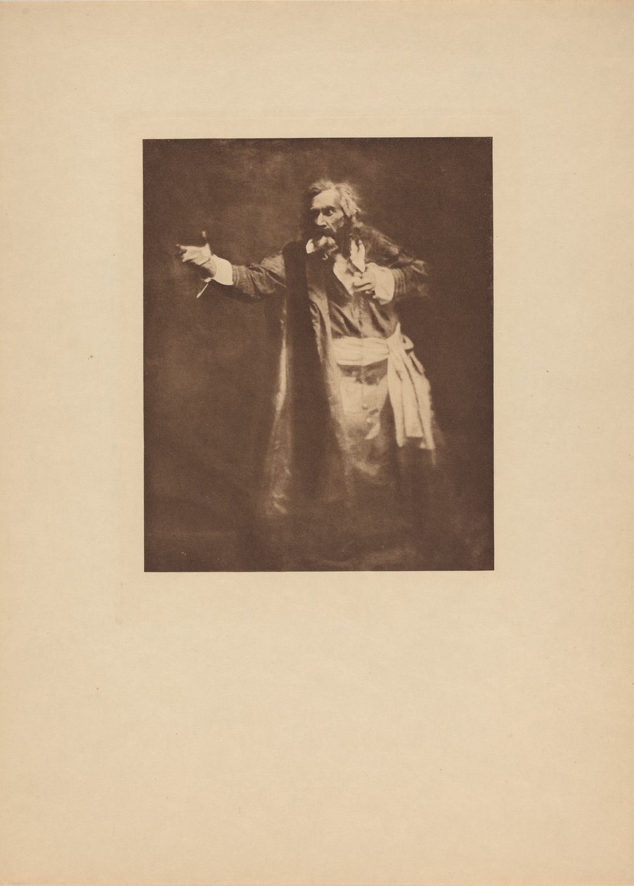 Shylock - skica,1901 (foto) od Joseph T. Keiley