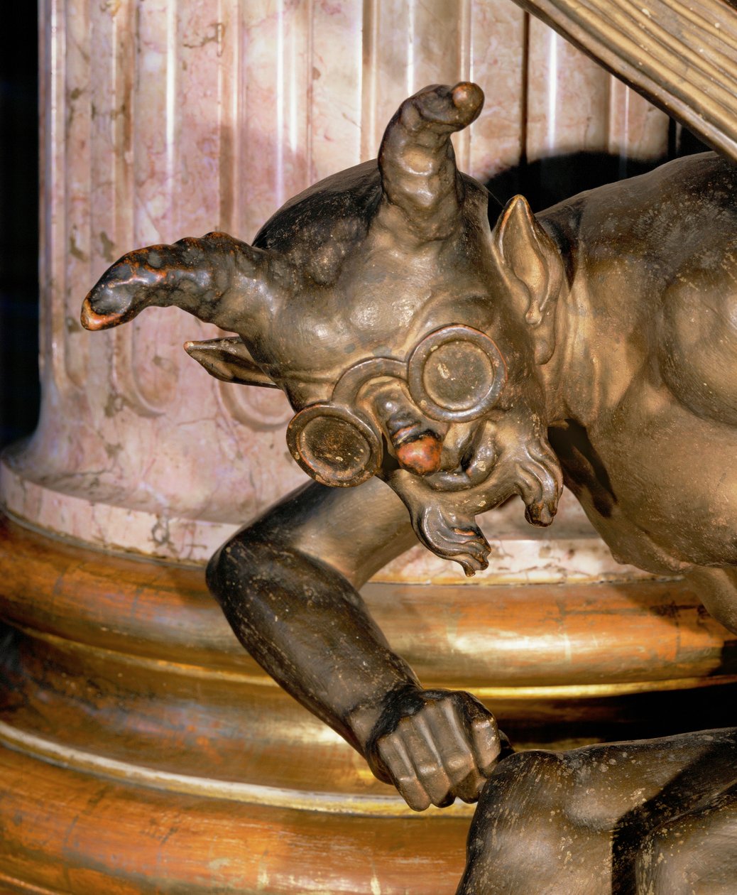 Ďábel s brýlemi na očích od Joseph Thaddaeus Stammel