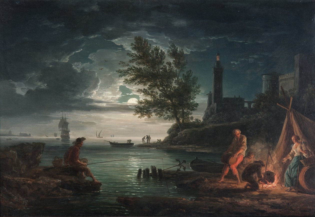 Čtyři denní doby: Noc od Joseph Vernet