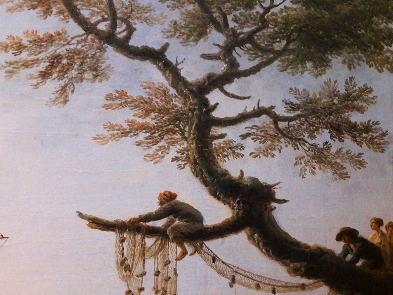 Pohled na ranní přístav (Ráno)


 (detail). od Joseph Vernet