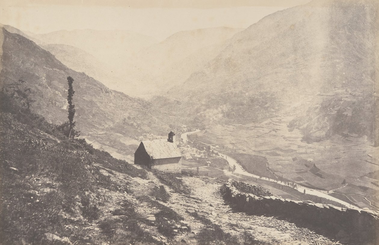Údolí Bosost převzato z kapilly San Antonio, 1853. od Joseph Vigier