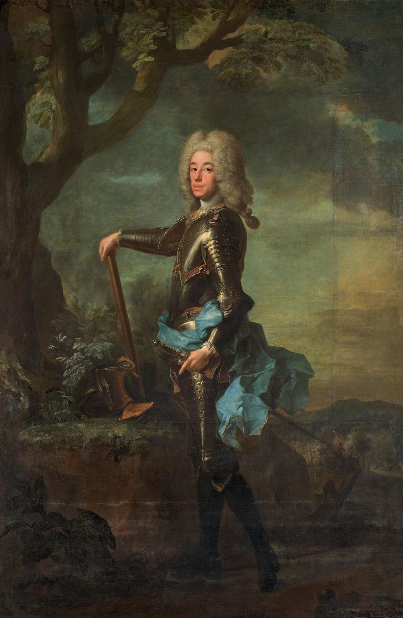 Bavorský kurfiřt Karel Albrecht, pozdější císař Karel VII. (1697-1745) od Joseph Vivien