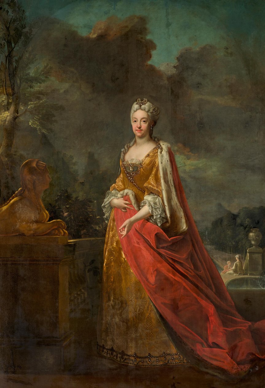Marie Amálie Bavorská (1701-1756) od Joseph Vivien