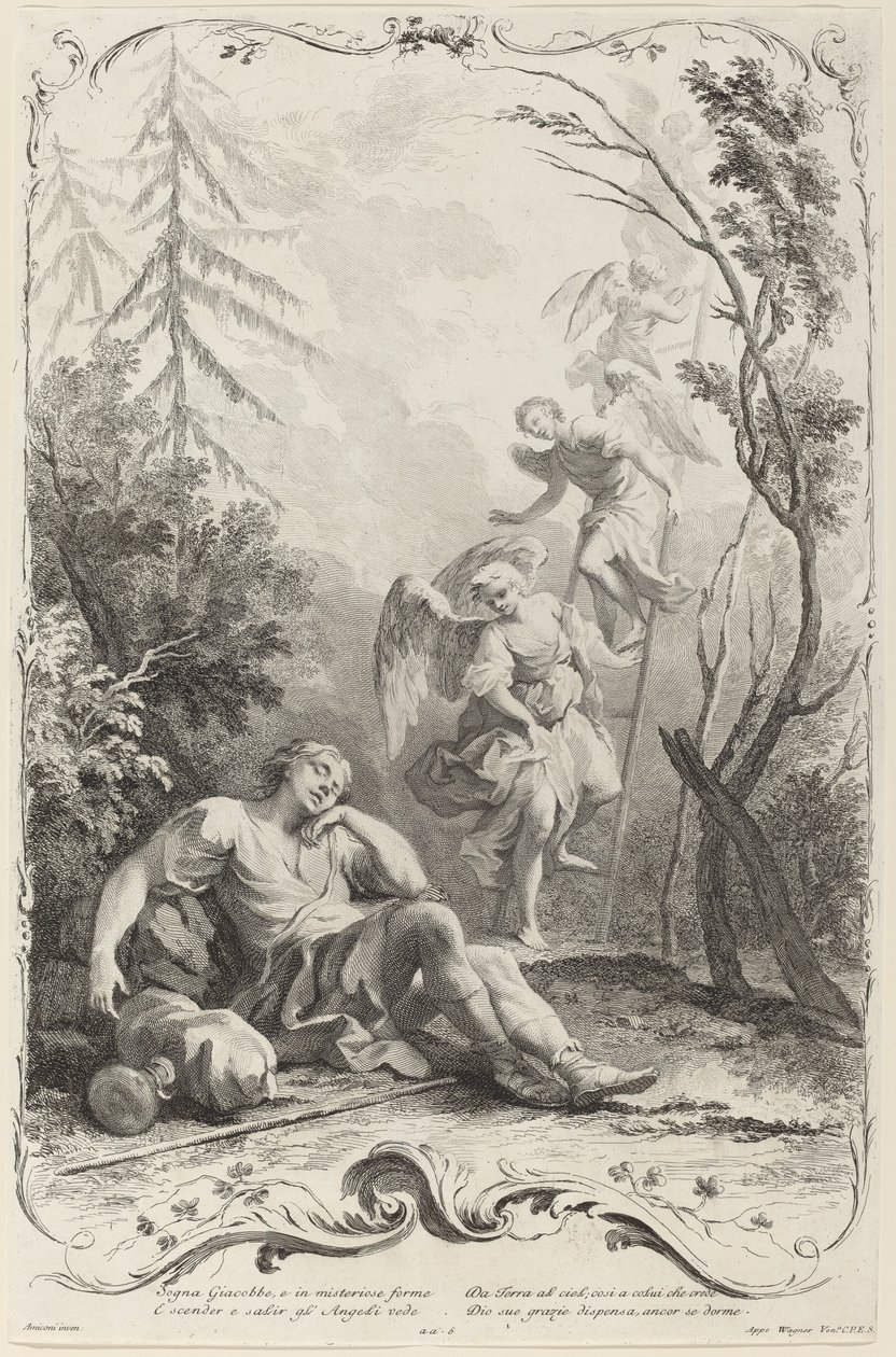 Jakubův žebřík od Joseph Wagner