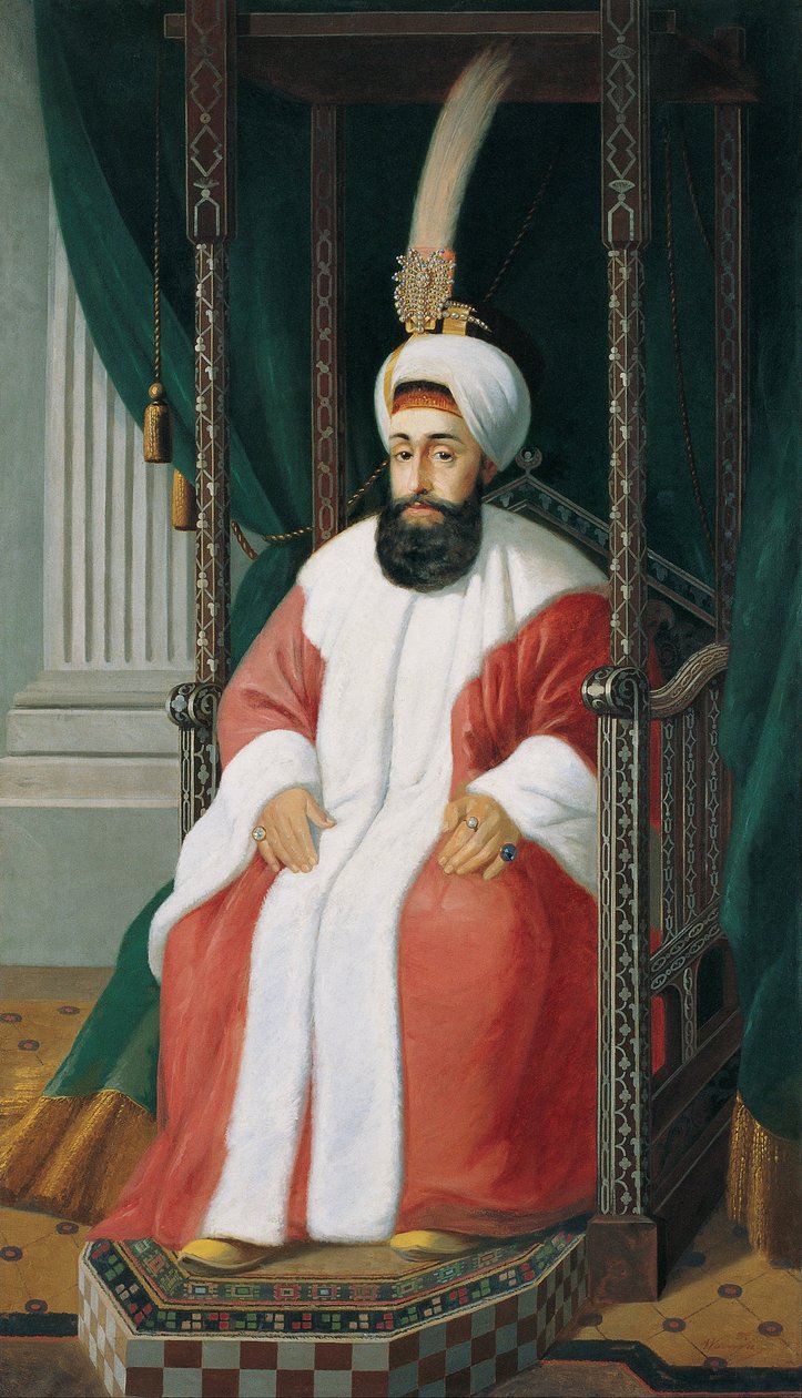 Sultán Selim III, 19. století od Joseph Warnia Zarzecki