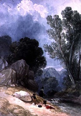 Krajina s postavami od Joseph William Allen