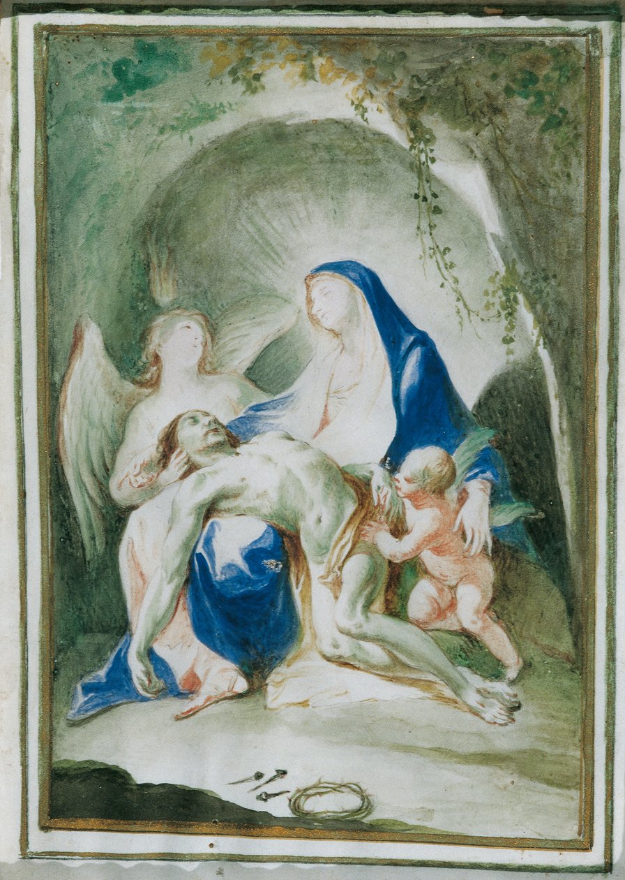 Marie s tělem Kristovým od Joseph Winterhalder d. J.