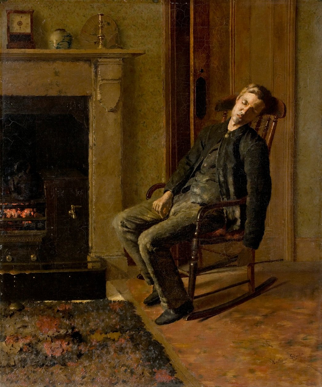 Unavený (olej na plátně) od Joseph Woodhouse Stubbs