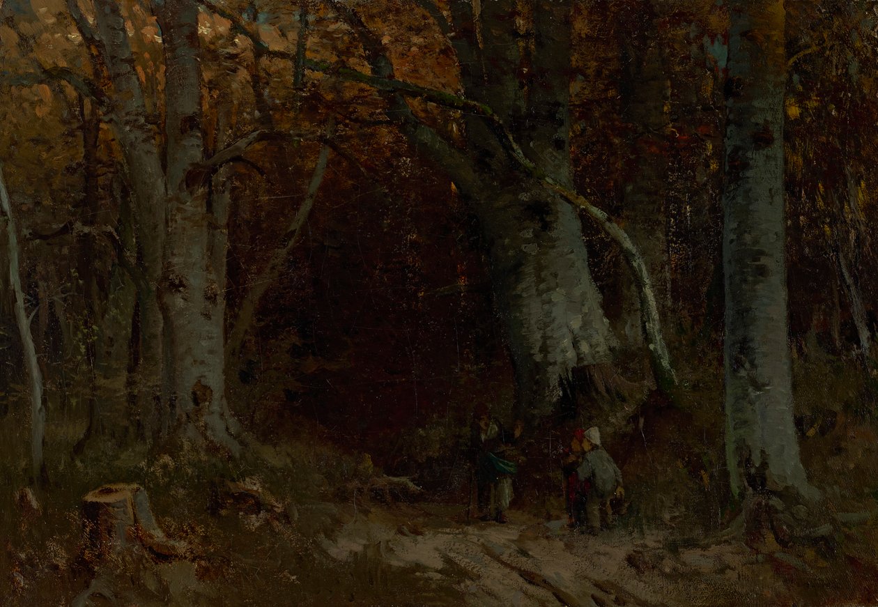 Jeníček a Mařenka od Joseph Wopfner