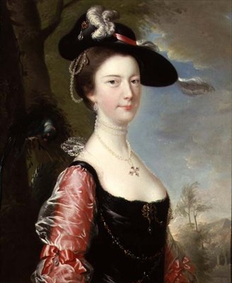 Anne Hanwayové od Joseph Wright of Derby