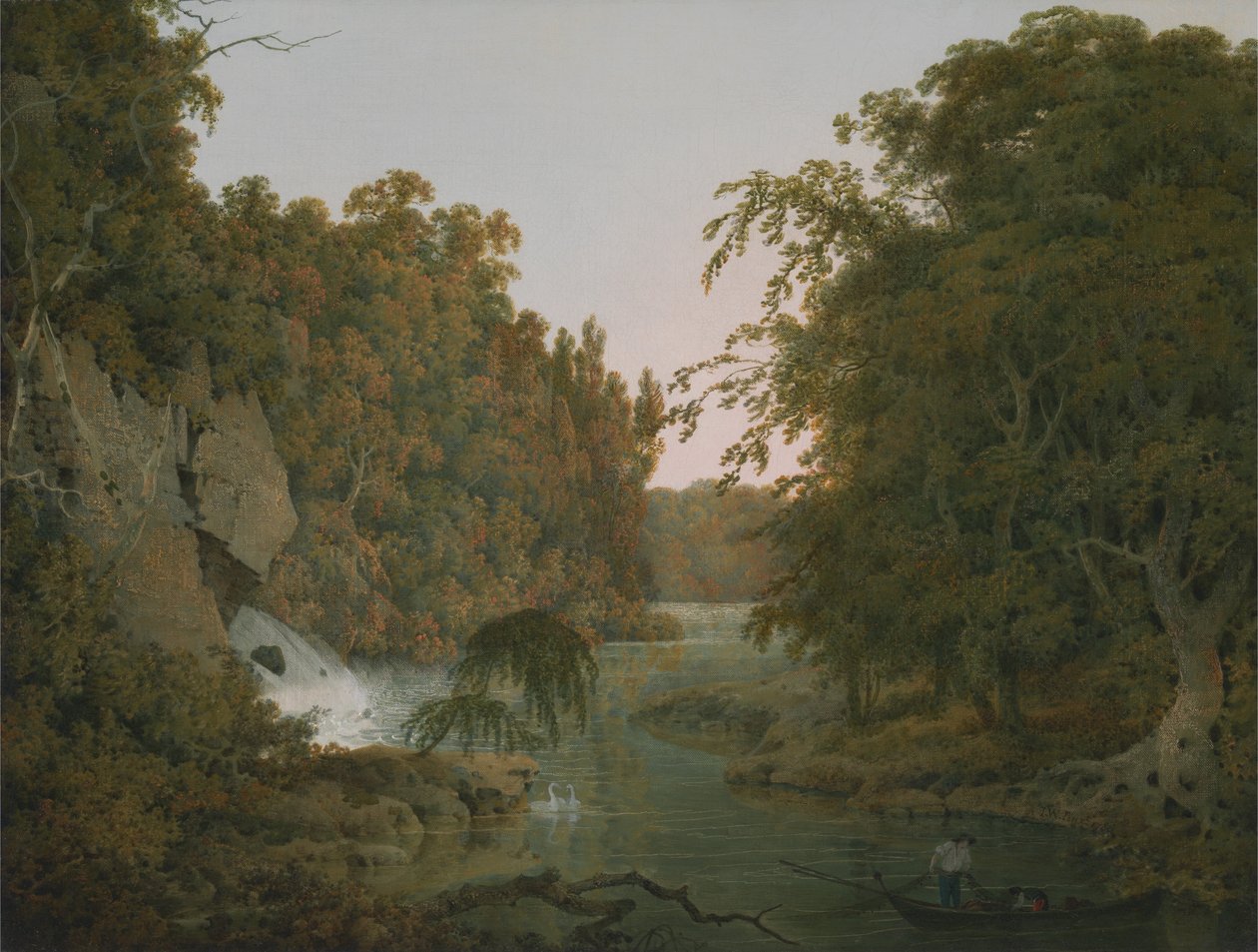 Dovedale od Joseph Wright of Derby