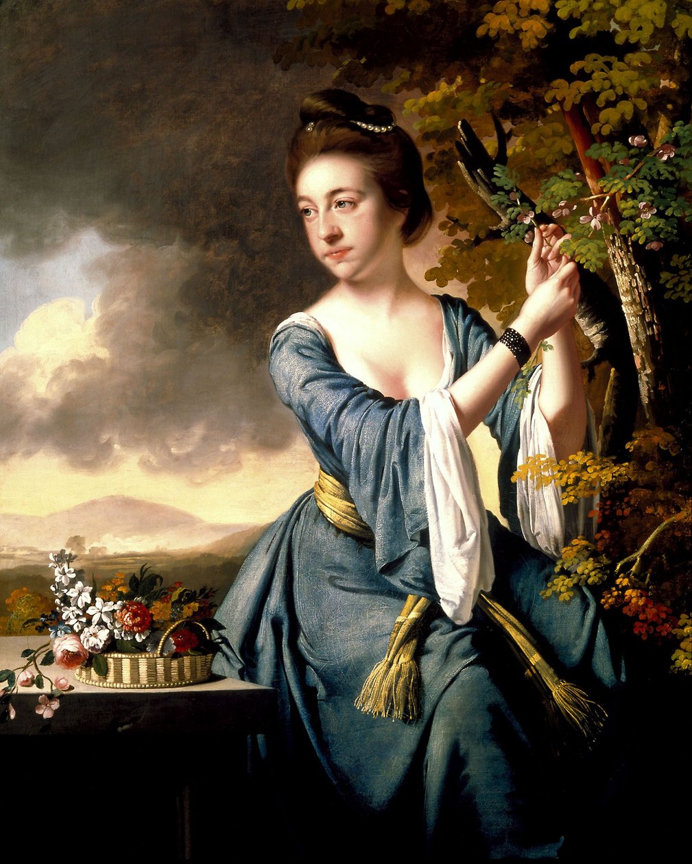 Elizabeth, paní John Bostock od Josepha Wrighta z Derby, ARA od Joseph Wright of Derby