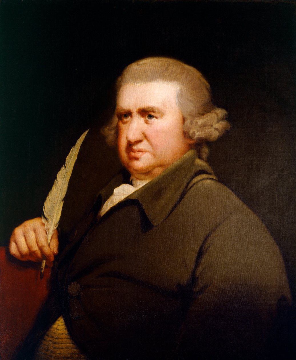 Erasmus Darwin (olej na plátně) od Joseph Wright of Derby