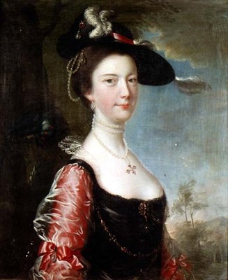 Portrét Anne Hanwayové od Joseph Wright of Derby
