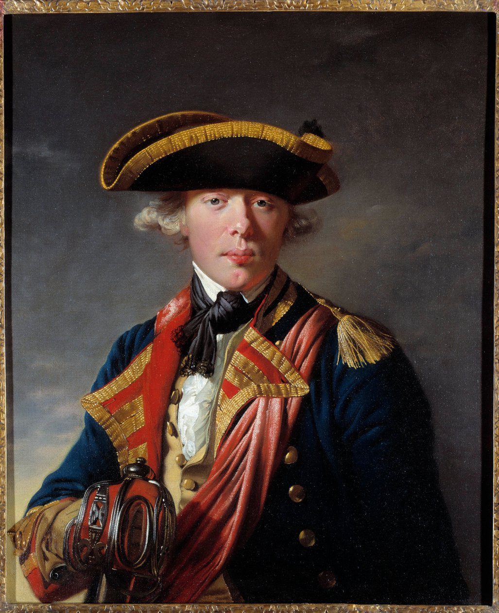 Portrét Jamese Cooka (1728 - 1779), britského mořeplavce kolem 1766 - 1768. Malba od Josepha Wrighta z Derby (1734 - 1797). Kansas City Museum Of Art od Joseph Wright of Derby