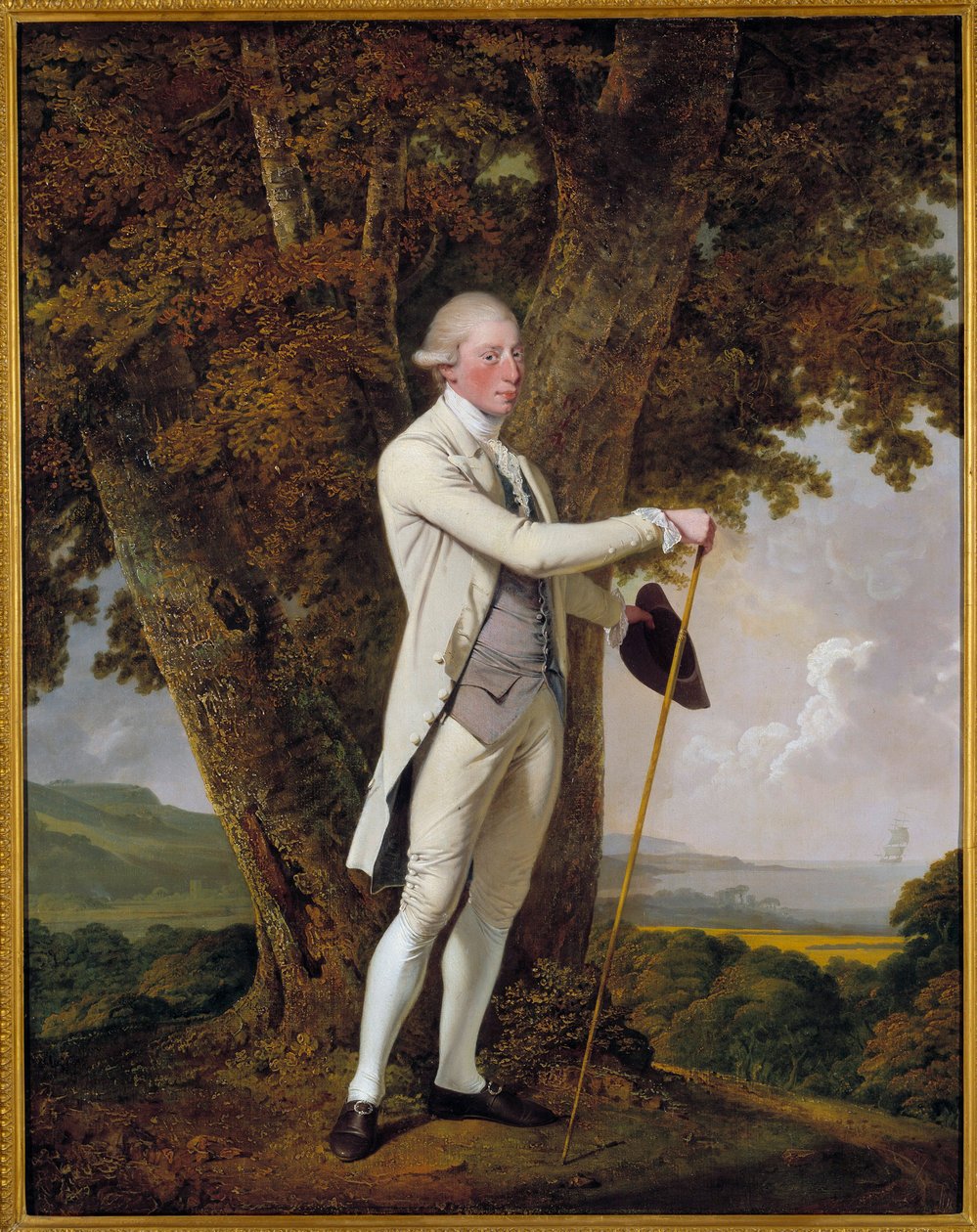 Portrét Johna Milnese od Joseph Wright of Derby