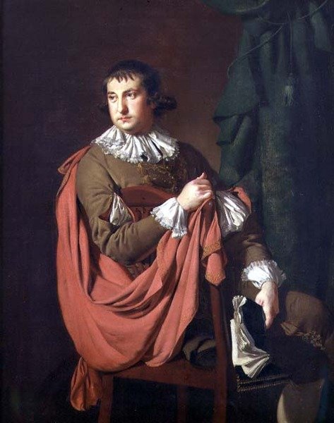 Samuel Lankford (1699-1750) (olej na plátně) od Joseph Wright of Derby