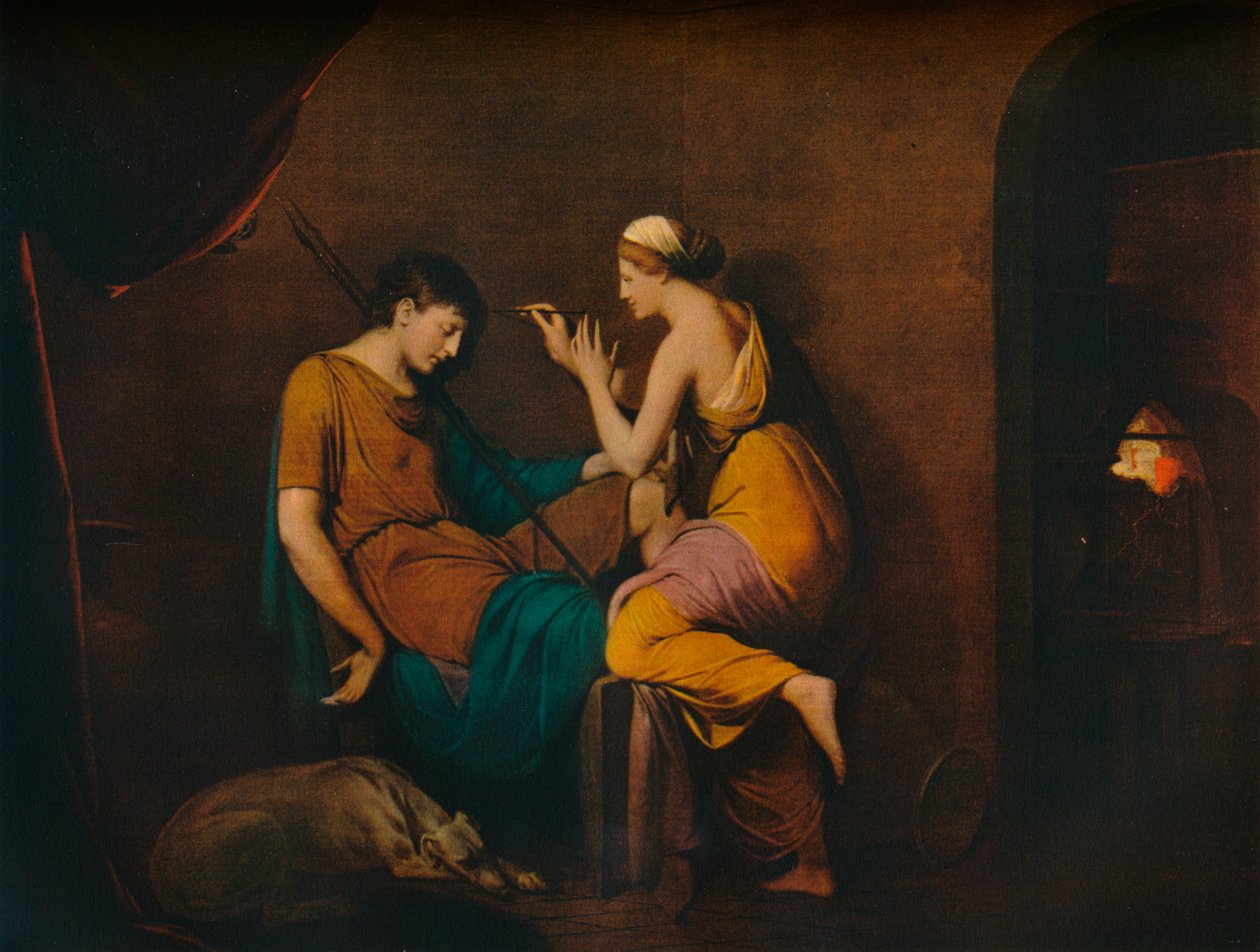 Korintská služka, 1782-1784, 1930. od Joseph Wright of Derby