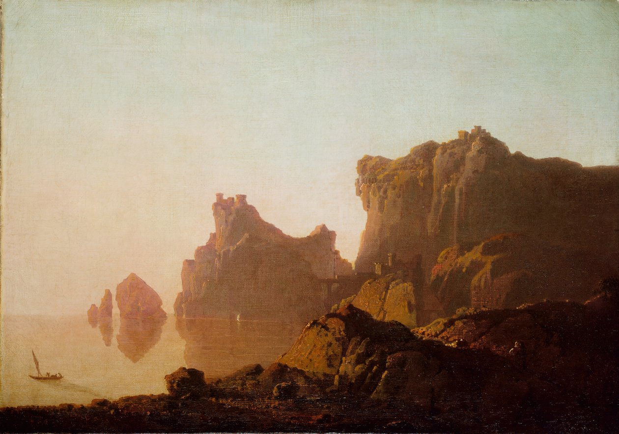 Salernský záliv, 178385. od Joseph Wright of Derby