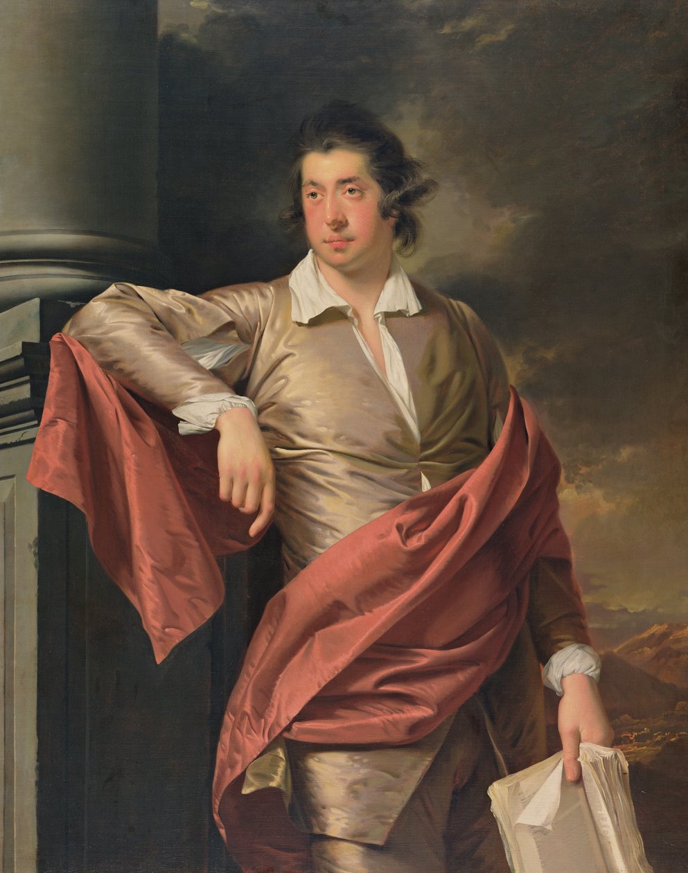 Thomas Day (olej na plátně) od Joseph Wright of Derby