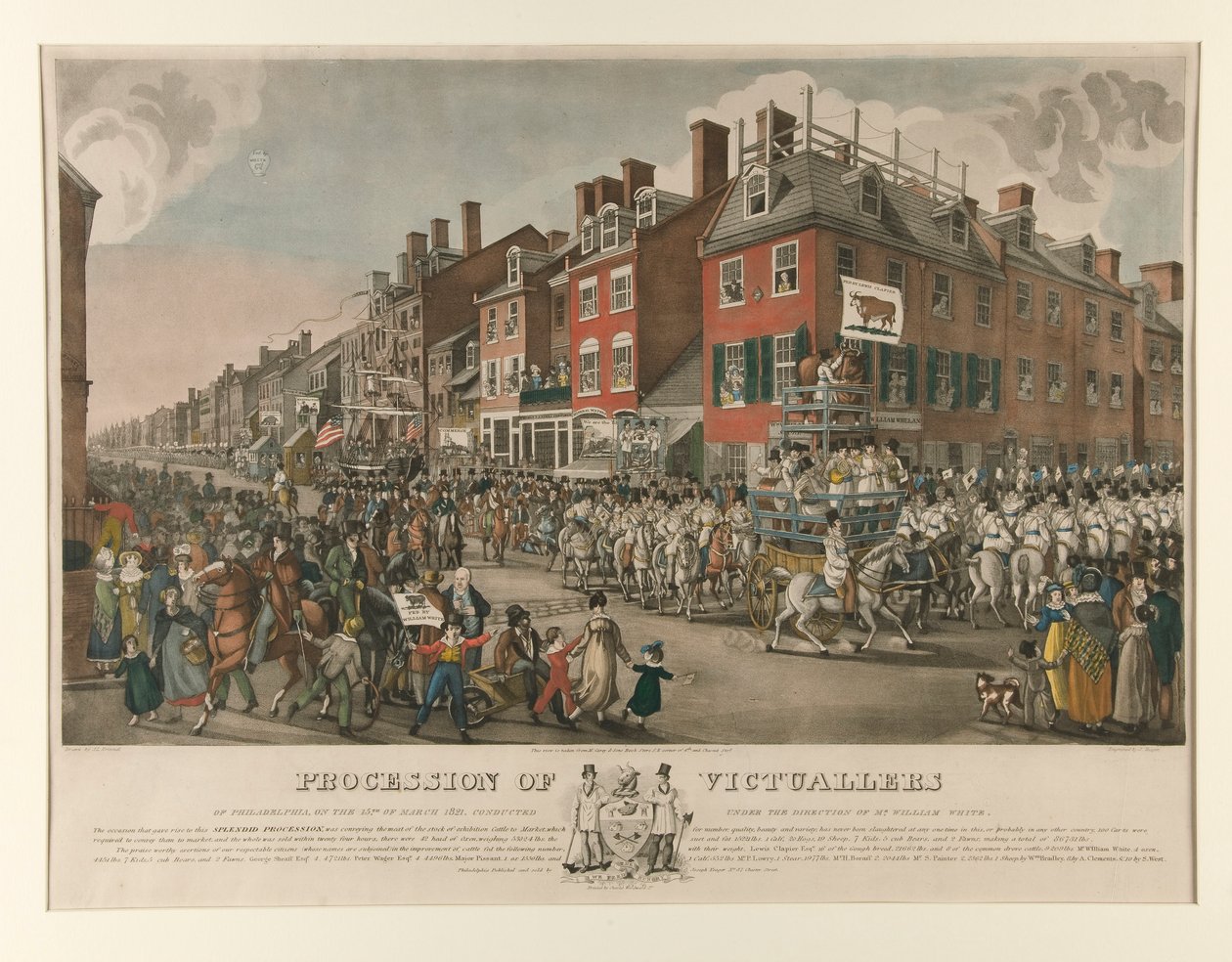 Průvod potravinářů z Philadelphie od Joseph Yeager