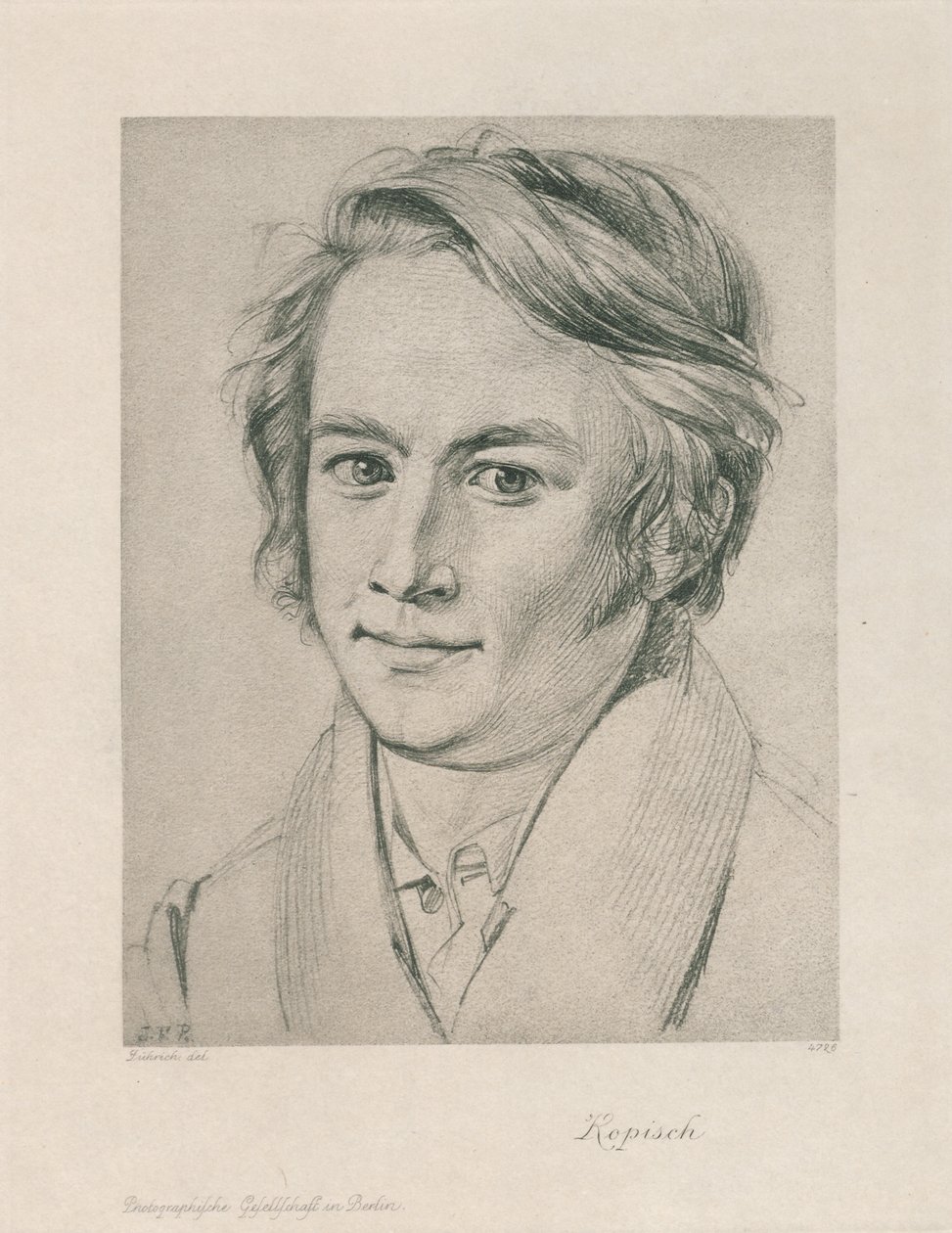 Portrét muže od Joseph von Fuhrich