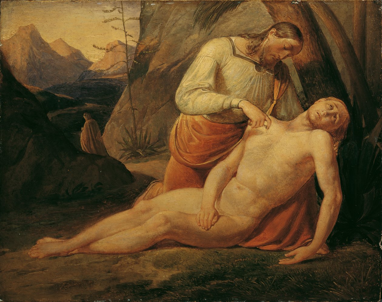 Dobrý Samaritán od Joseph von Fuhrich