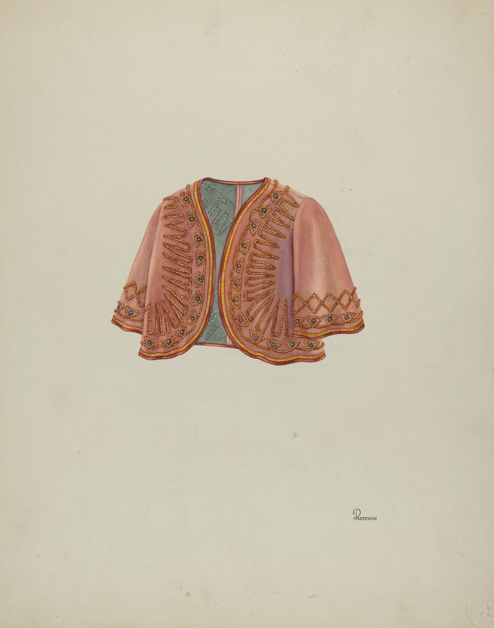 Bunda Bolero, c. 1940. od Josephine C. Romano