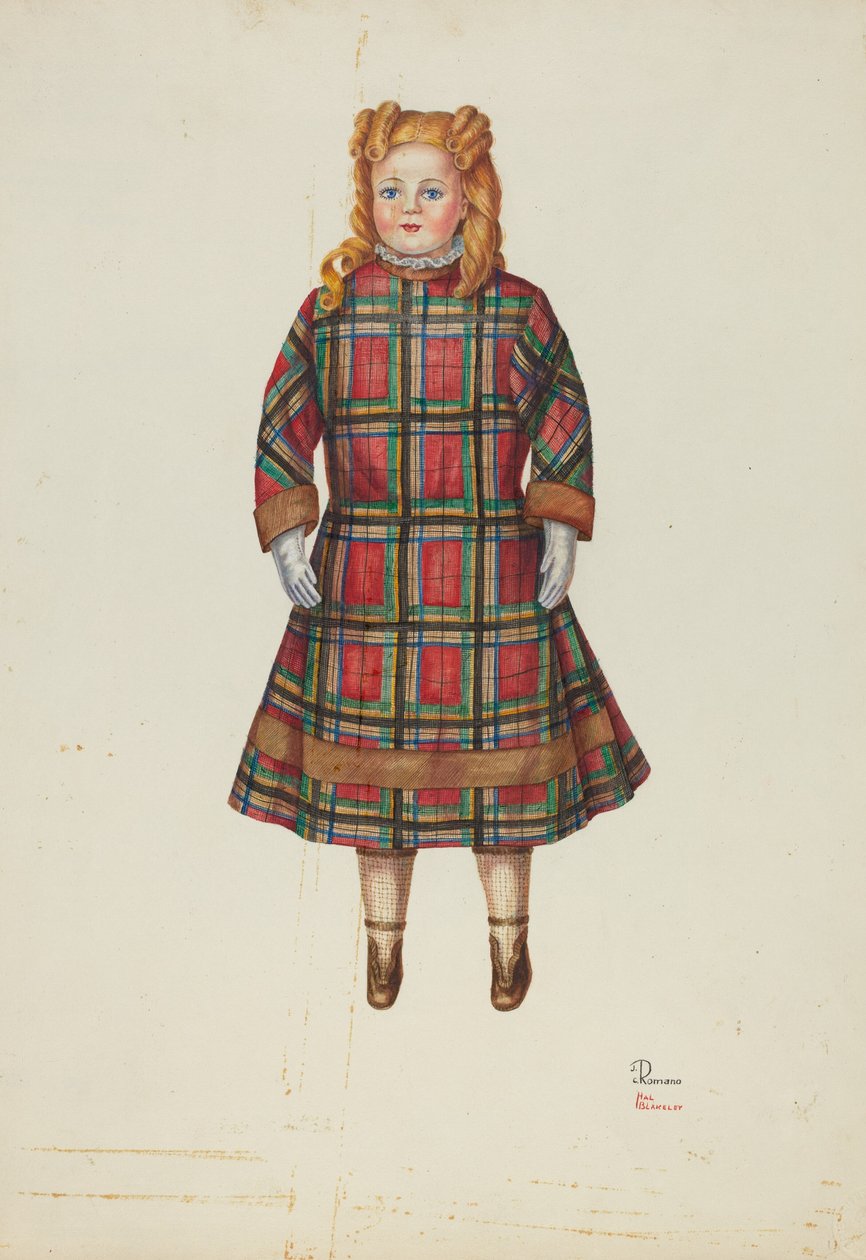 Panenka - Florencie, c. 1941 od Josephine C. Romano