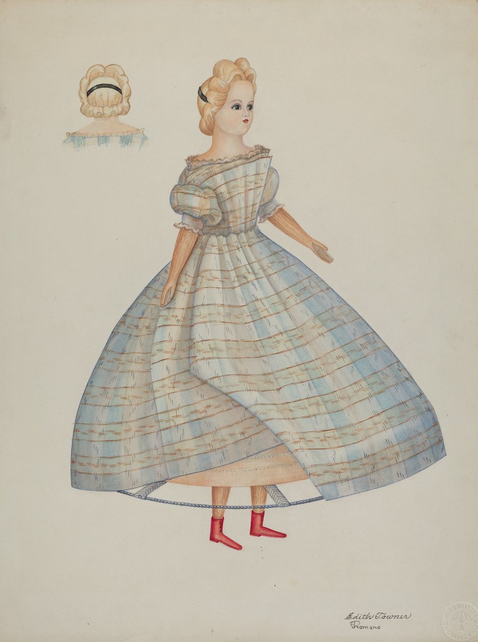 Panenka - Nellie Bates, c. 1937 od Josephine C. Romano