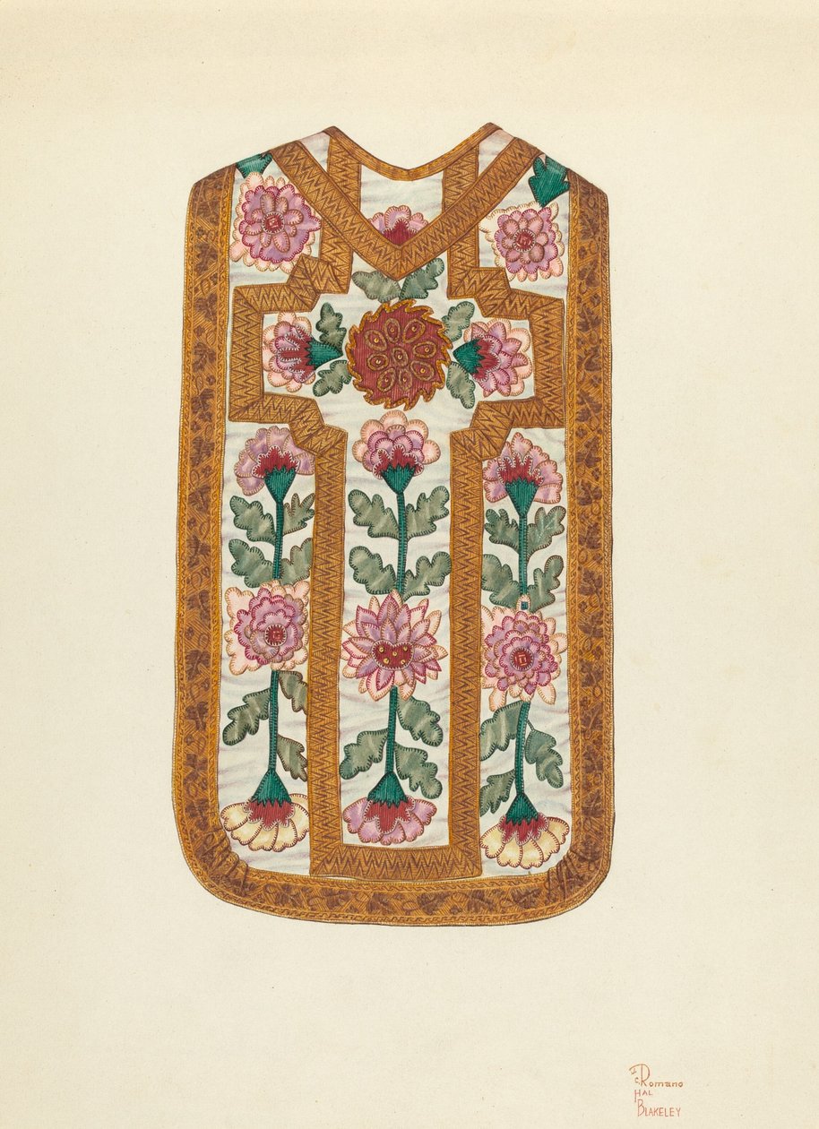 Církevní roucho, c. 1939 od Josephine C. Romano