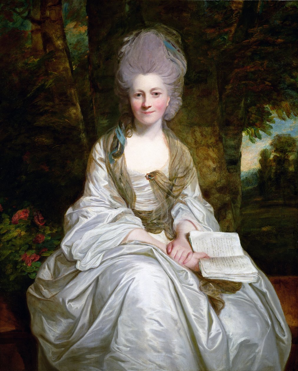 Portrét Dorothy Vaughanové, hraběnky z Lisburne, kolem roku 1777 od Joshua Reynolds