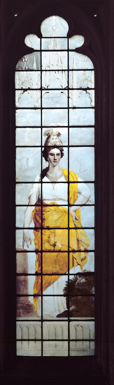 Fortitude (barevné sklo) od Joshua Reynolds