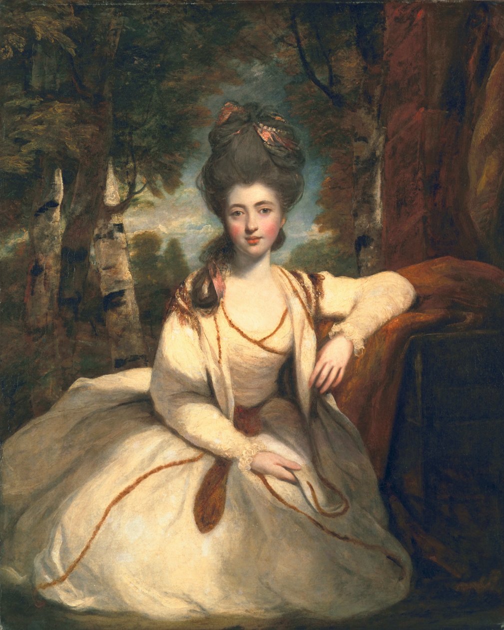 Frances Molesworth, později markýza Camden, 1777 od Joshua Reynolds