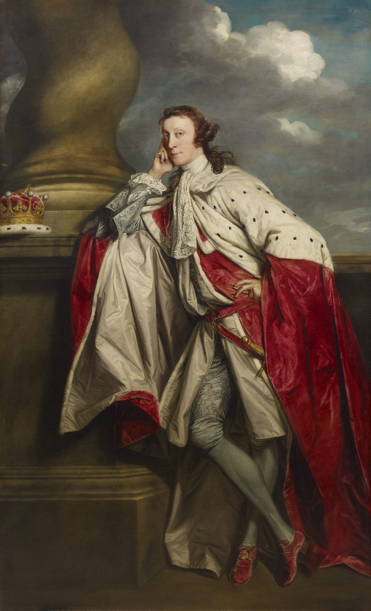 James, 7. hrabě z Lauderdale od Joshua Reynolds