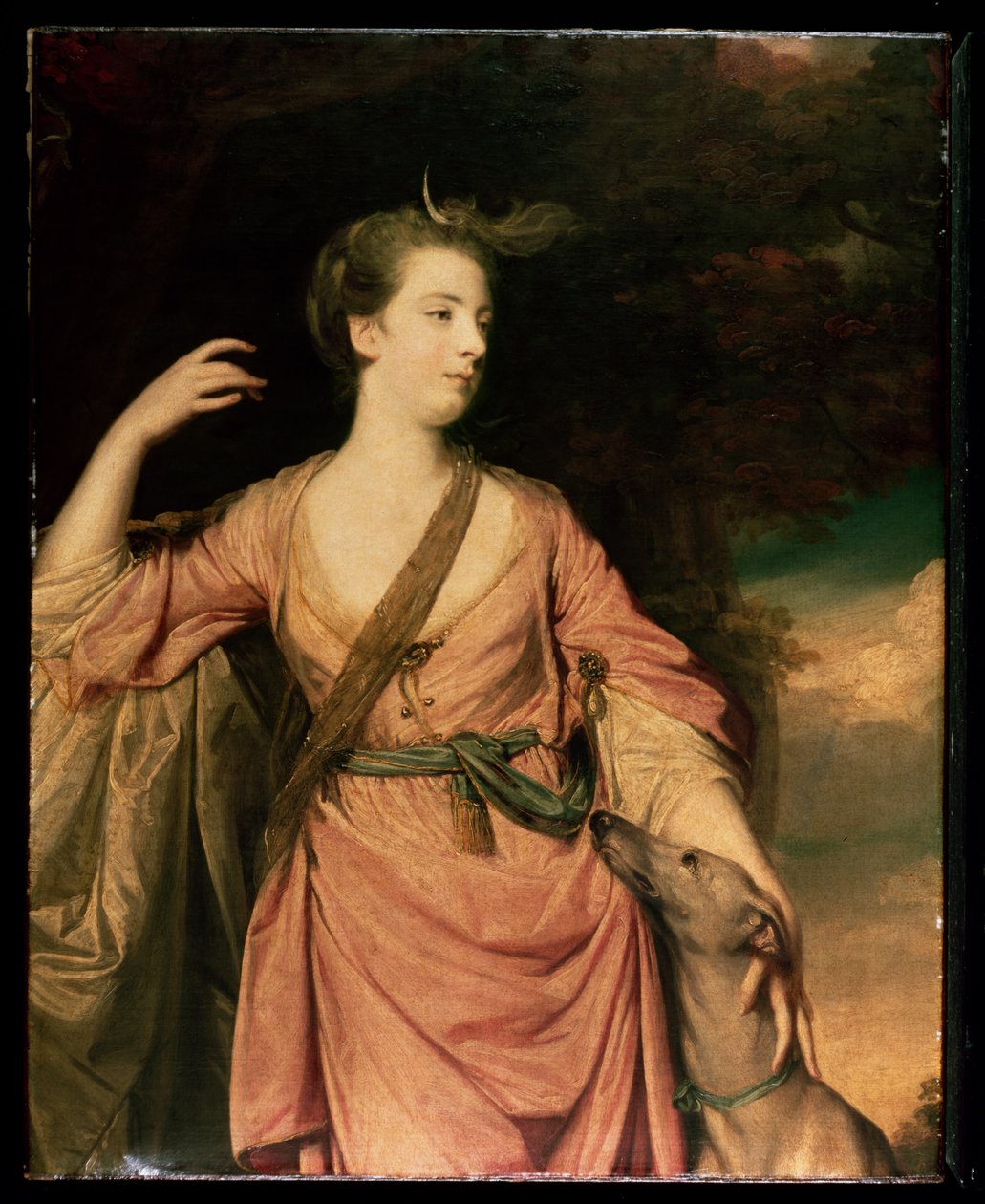 Lady Dawsonová kolem roku 1763 od Joshua Reynolds