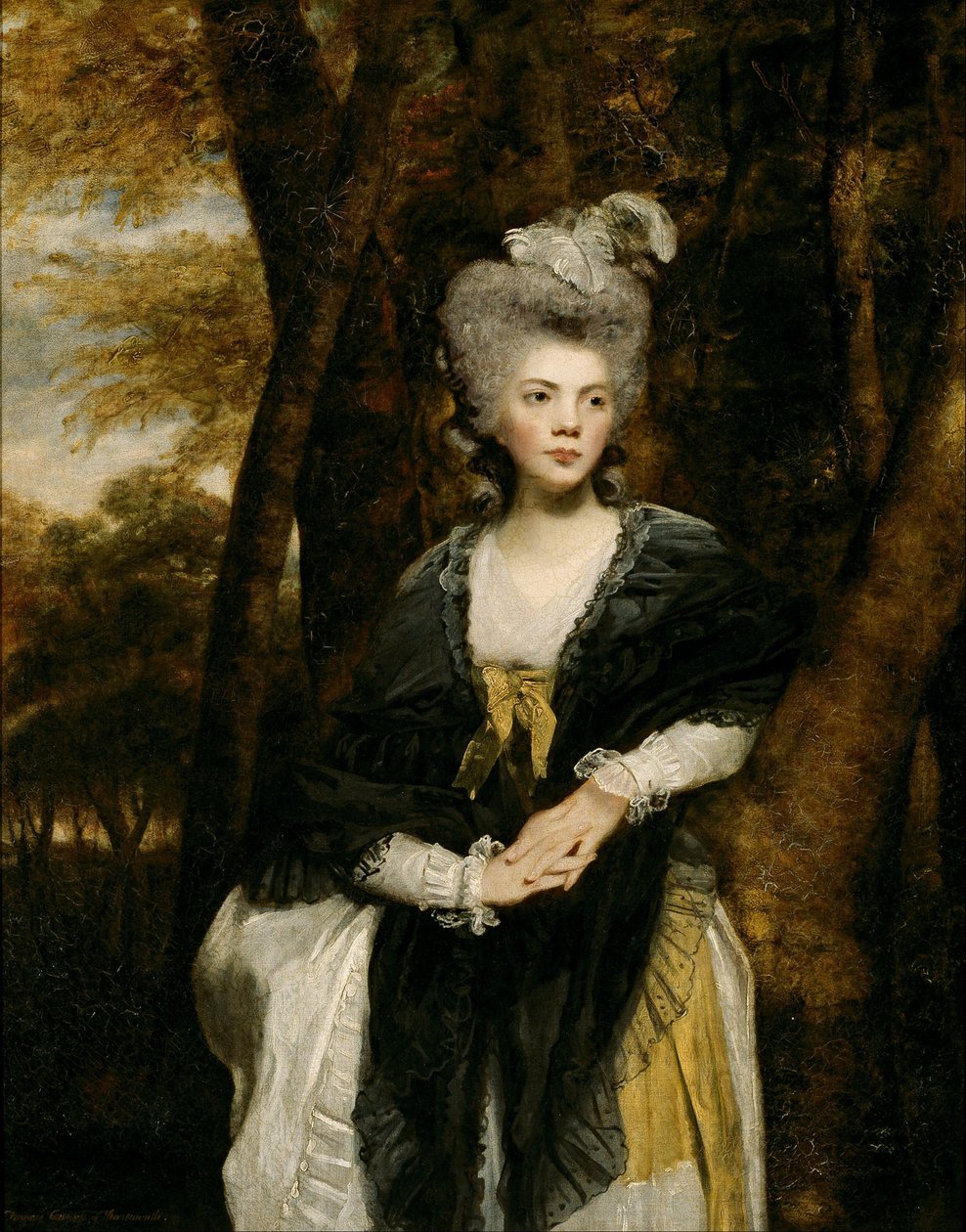 Lady Frances Finch od Joshua Reynolds