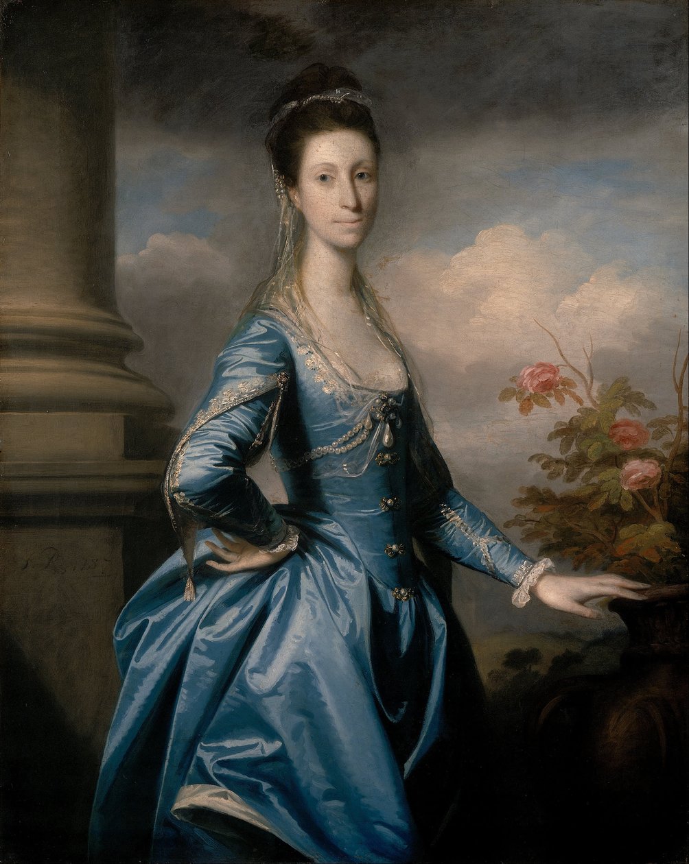 Slečna Elizabeth Ingramová od Joshua Reynolds
