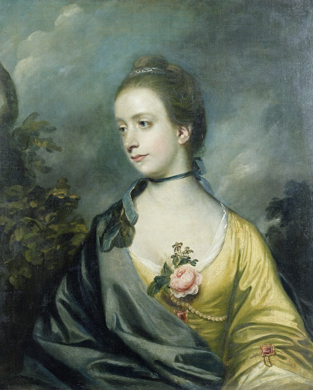 Slečna Isabella Thorold, 1759 od Joshua Reynolds