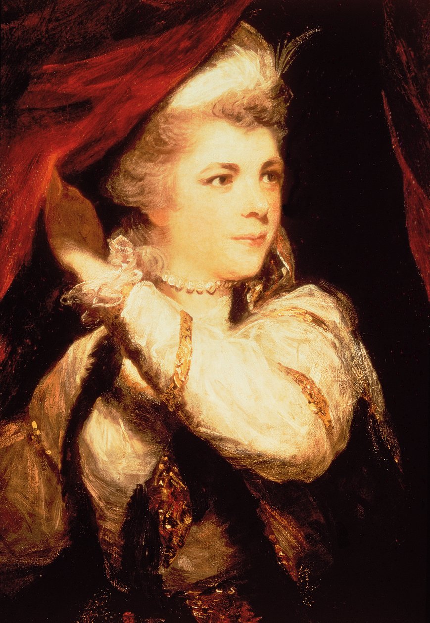 Paní Abingtonová jako Roxana 1782-3 od Joshua Reynolds