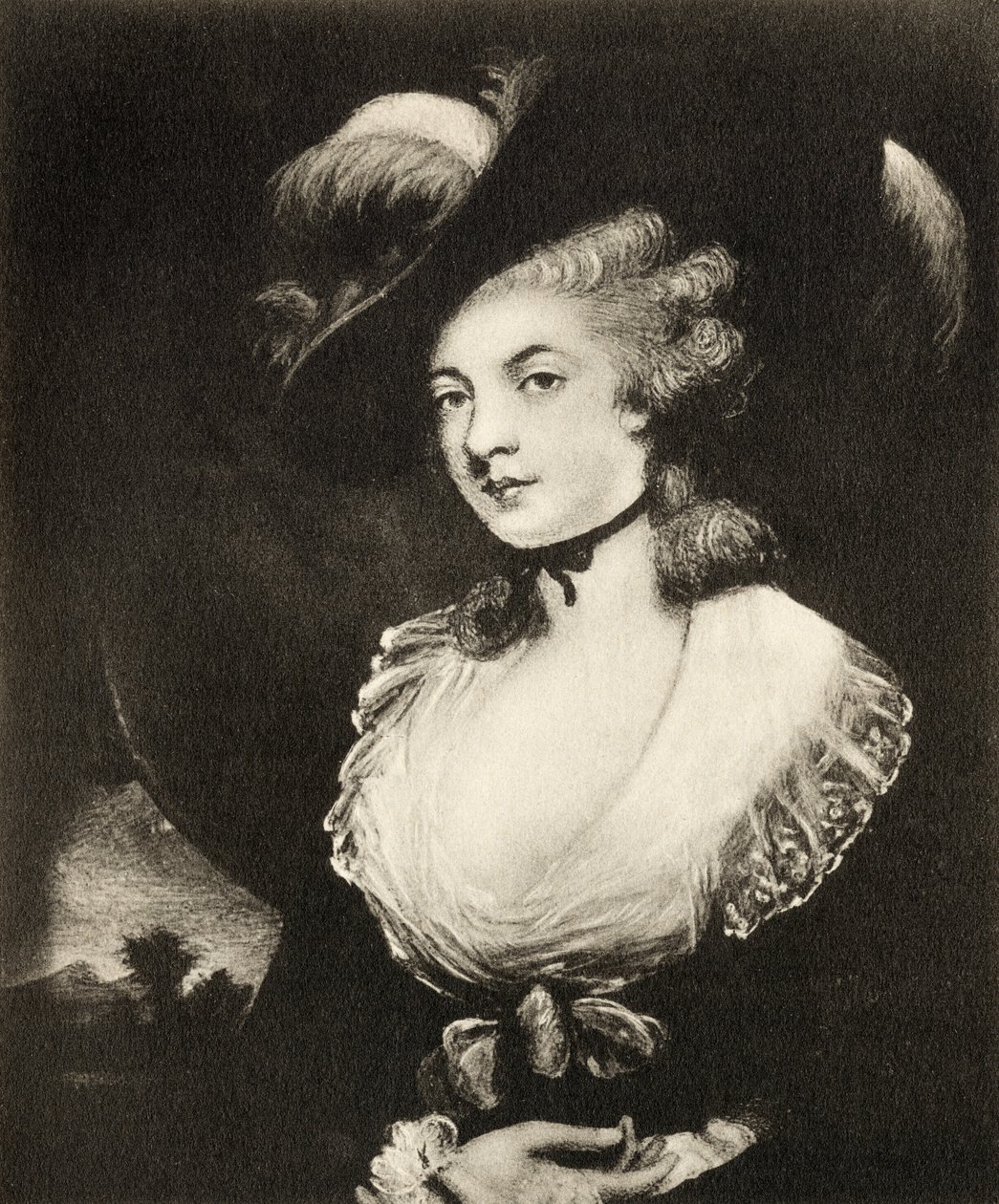 Paní Mary Robinsonová od Joshua Reynolds