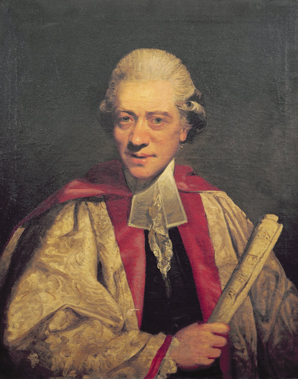 Portrét Charlese Burneyho, asi 1781 od Joshua Reynolds