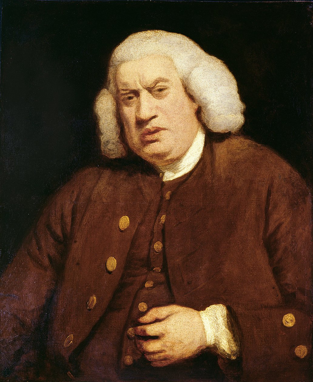 Portrét Dr. Samuela Johnsona (1709-84) od Joshua Reynolds
