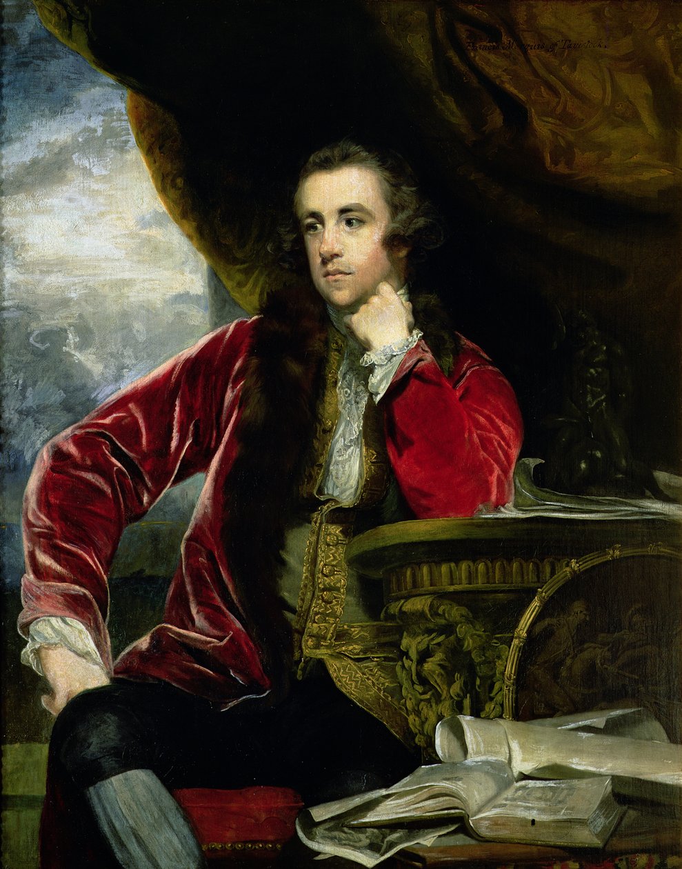 Portrét Francise Russella, markýze z Tavistocku (zemř. 1767) od Joshua Reynolds