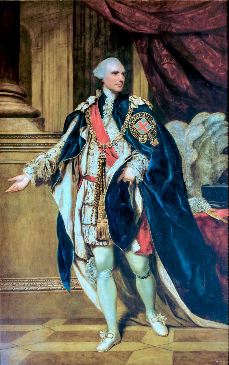 Portrét Johna Stuarta od Joshua Reynolds