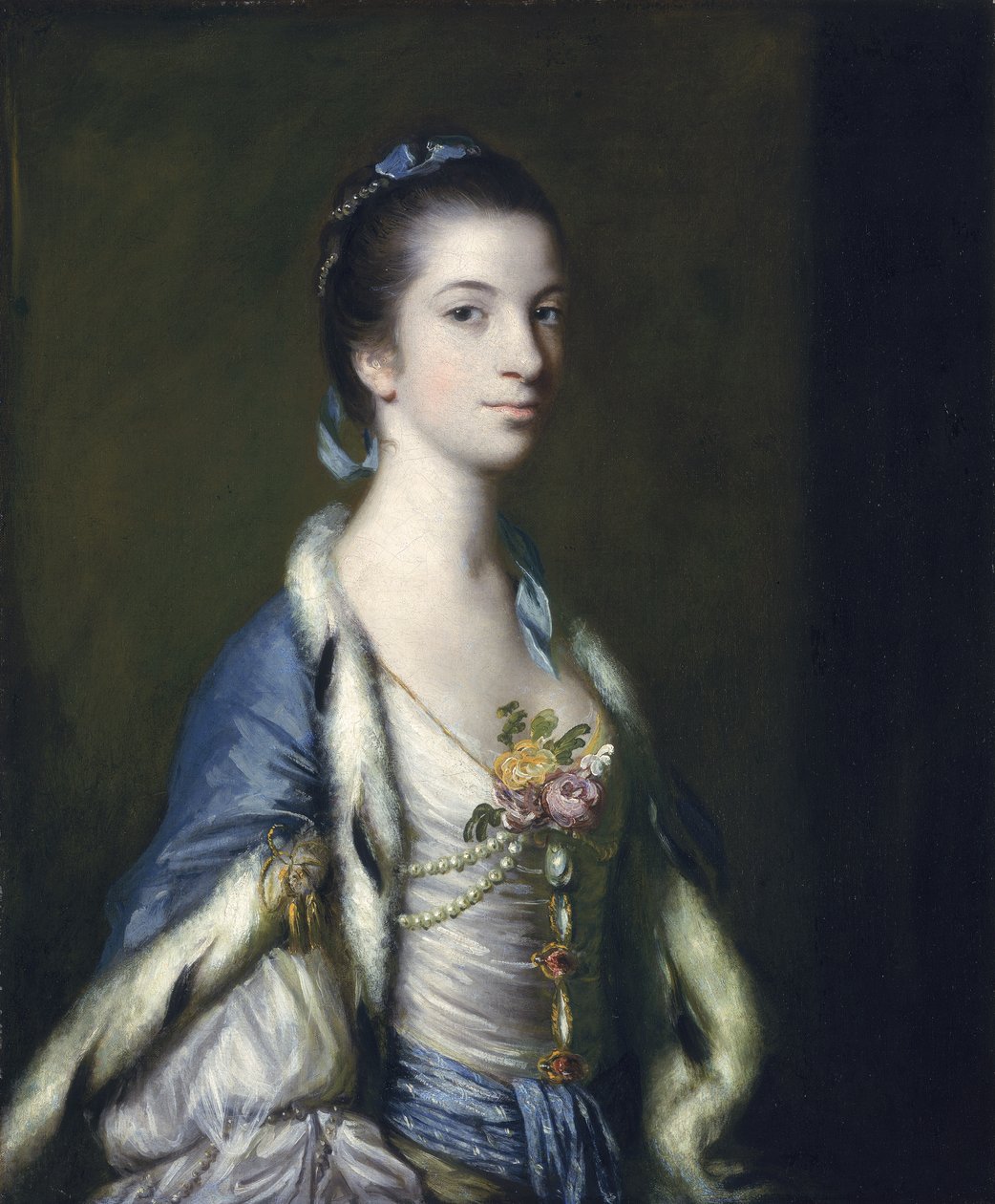 Portrét dámy, 1758 od Joshua Reynolds