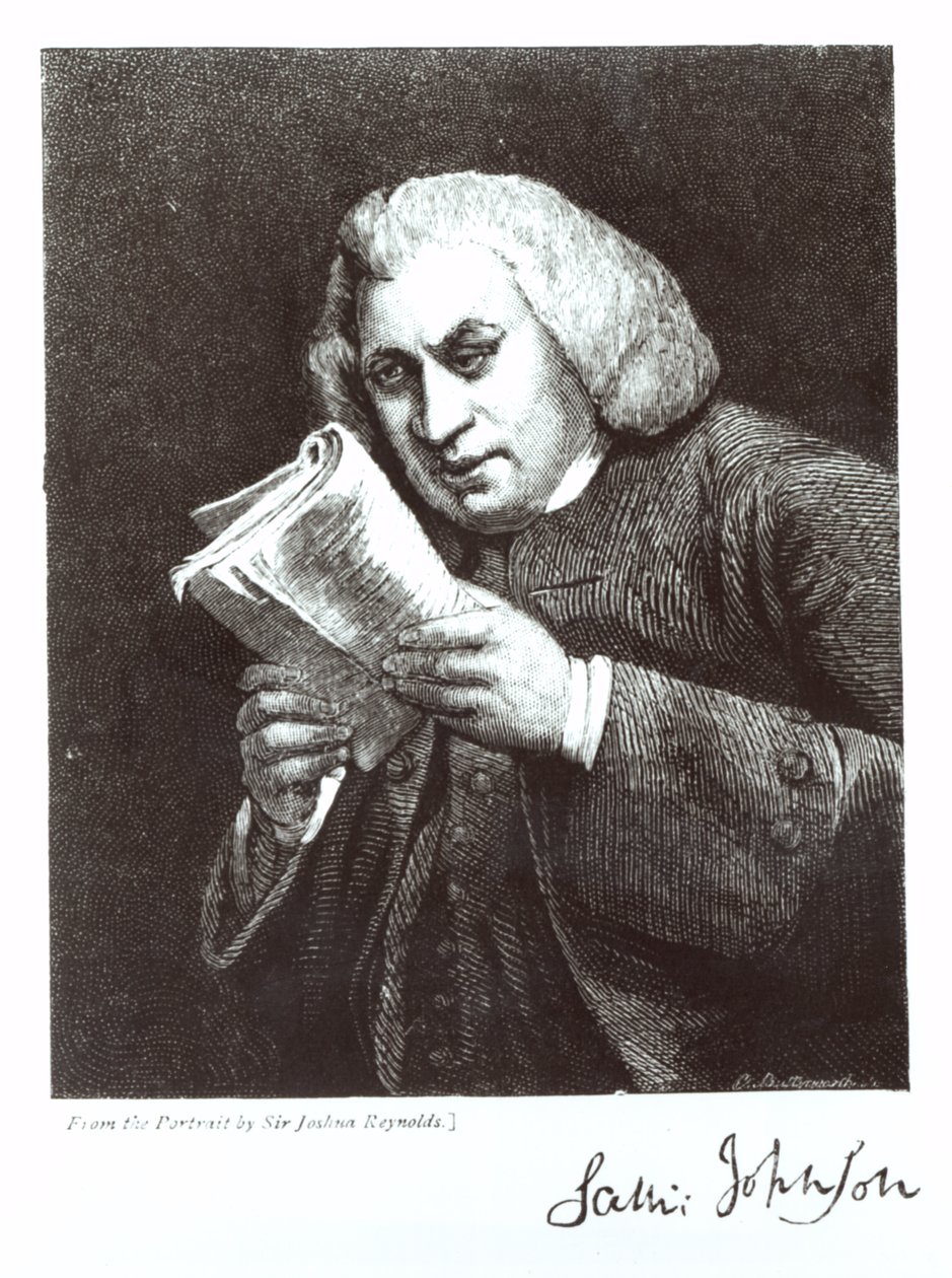 Samuel Johnson (1709–1784) od Joshua Reynolds